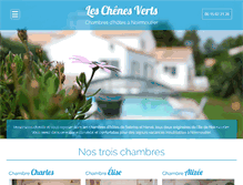 Tablet Screenshot of les-chenes-verts-noirmoutier.com